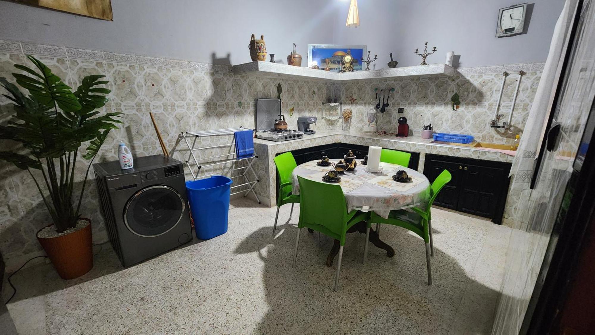 Appartement Riad 5Min A Pied De L'Aeroport Marrakesh Buitenkant foto