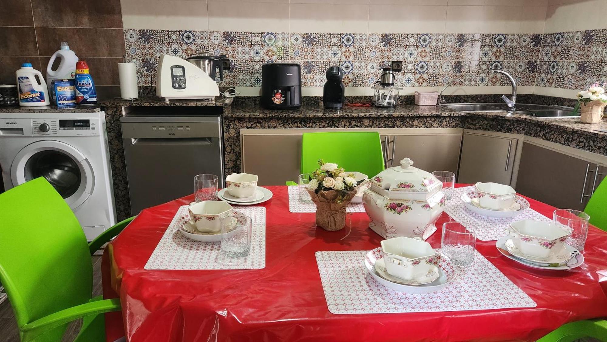 Appartement Riad 5Min A Pied De L'Aeroport Marrakesh Buitenkant foto